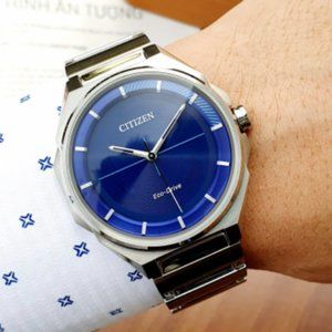 🔥Citizen Men's Silver Eco-Drive 41mm Watch